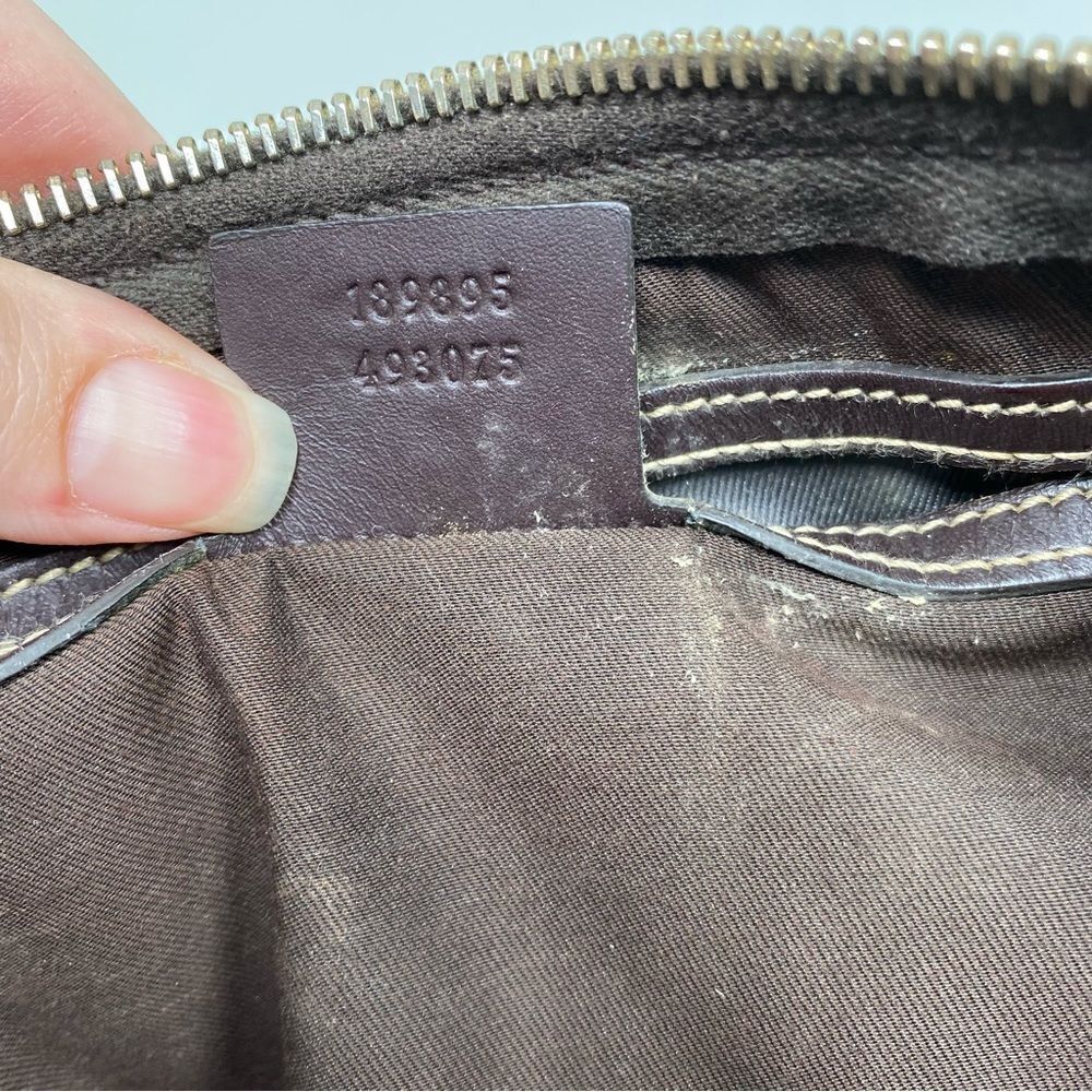 Gucci Web Joy Boston Bag GG Coated Canvas Medium - Picture 9 of 16